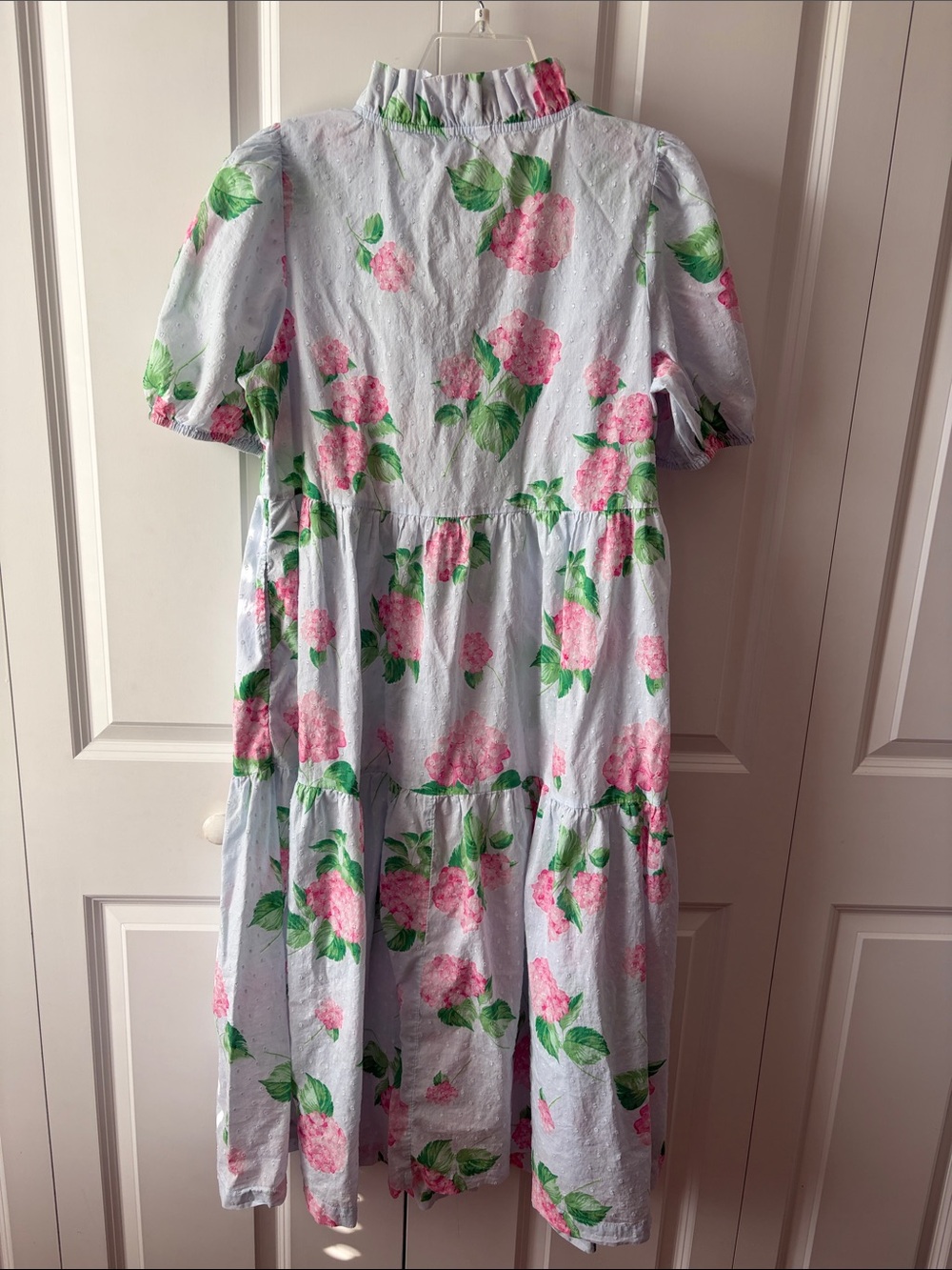 Crown & Ivy Floral Ruffle Tiered Midi Dress Size XL Cottagecore Coquette - Picture 3 of 3